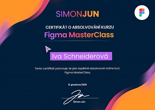 Figma MasterClass komplexní kurz na Figmu - Šimon Jůn