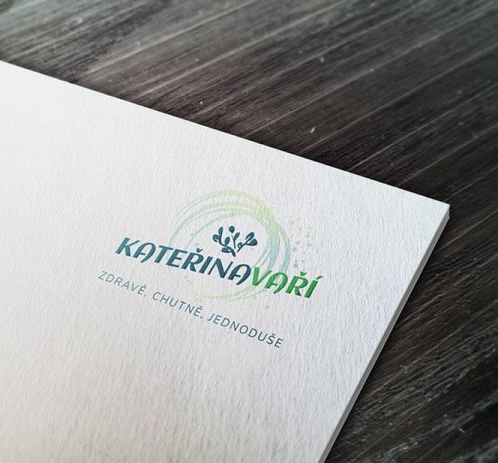 Grafický návrh logo - Projekt Kateřina vaří