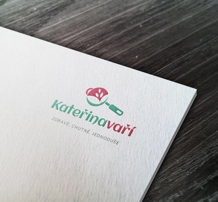 Grafický návrh logo - Projekt Kateřina vaří