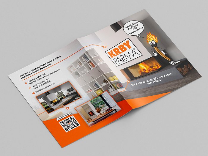 Grafický návrh letáku