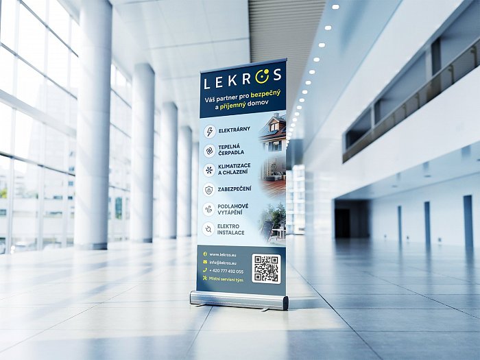 Grafický návrh rollup