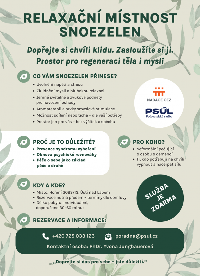 Grafický návrh letáčku