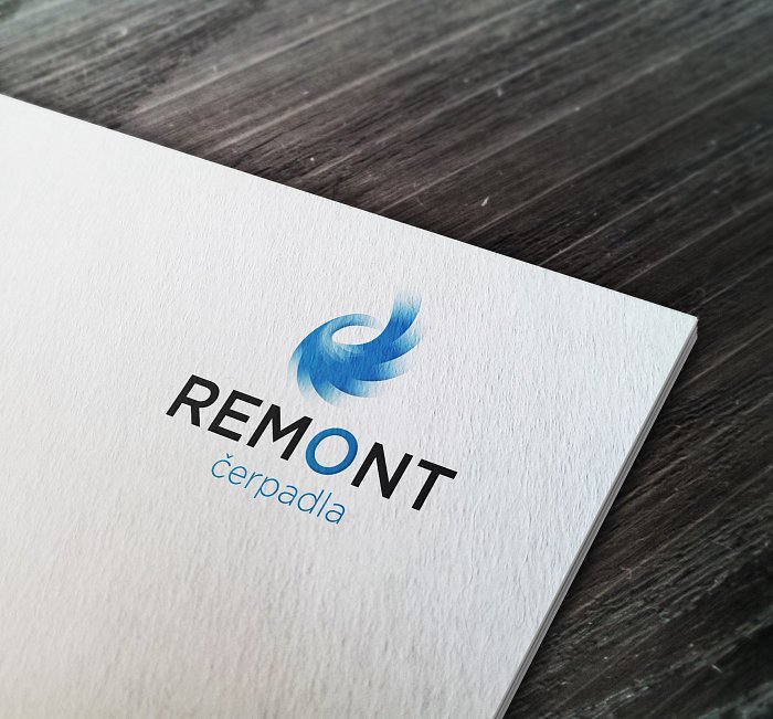 Grafický návrh loga - Firma REMONT čerpadla