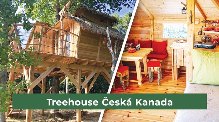 Grafický návrh vizitky - Projekt Tree House - Česká Kanada