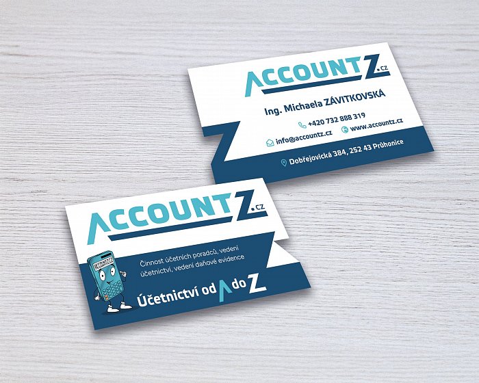 Grafický návrh vizitky