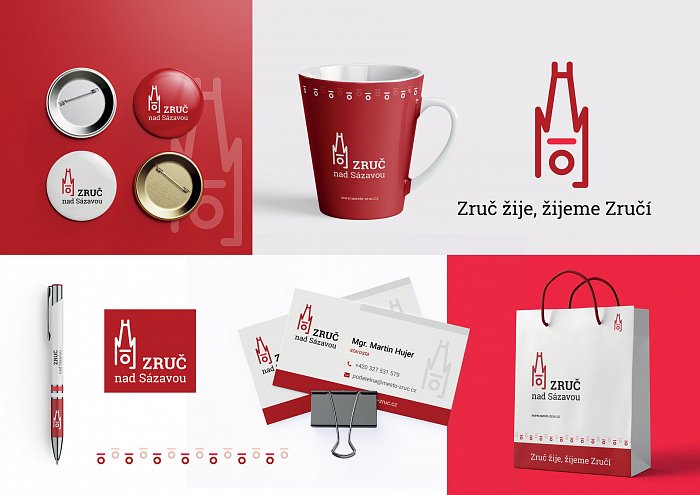 Návrh vizuální identity obce  (zakázka realizovaná v rámci spolupráce pro firmu www.igalileo.cz)