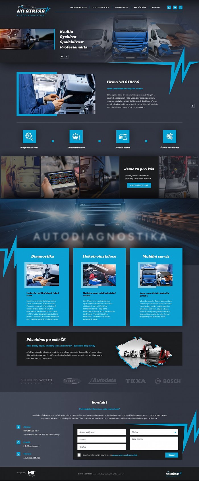 Grafický návrh webové prezentace