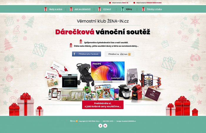 Server ŽENA-IN - microsite 2022