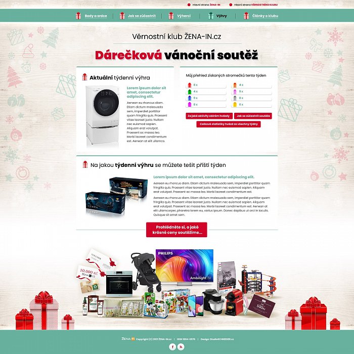 Server ŽENA-IN - microsite 2022
